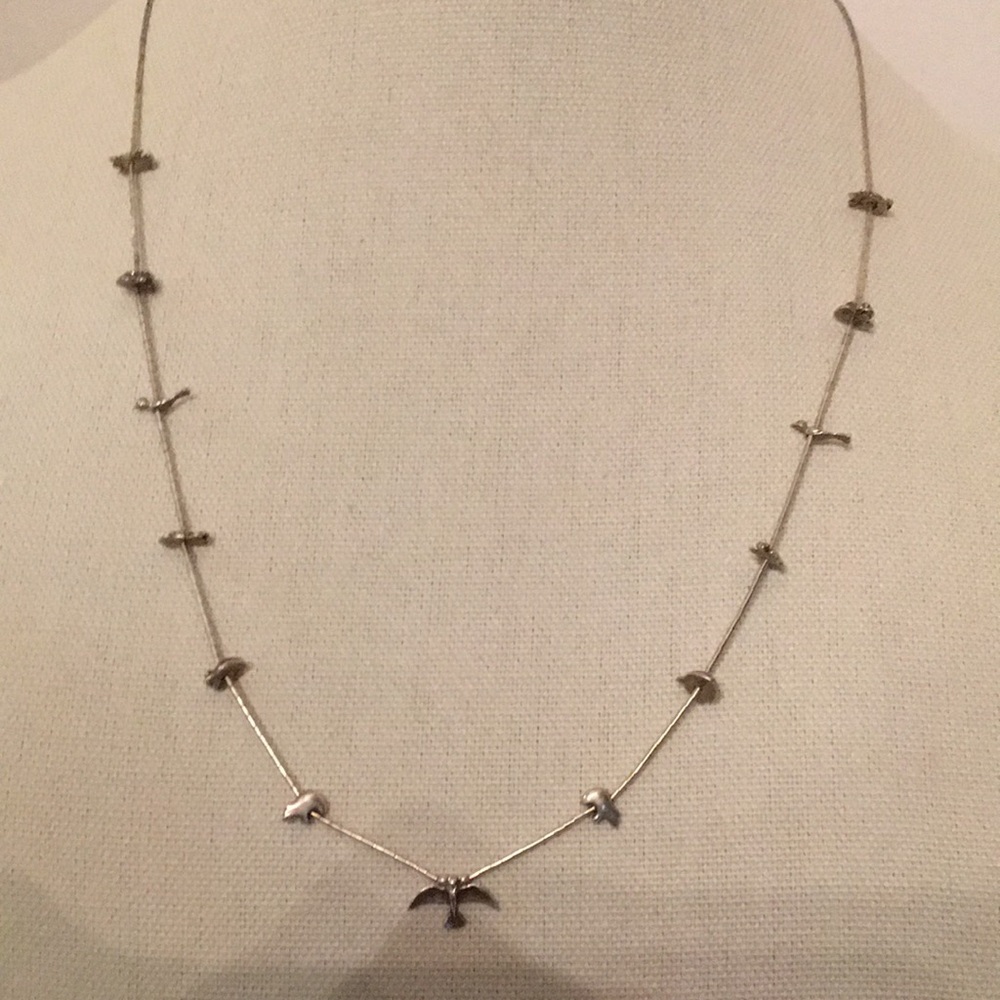 Sterling Silver Fetish Necklace